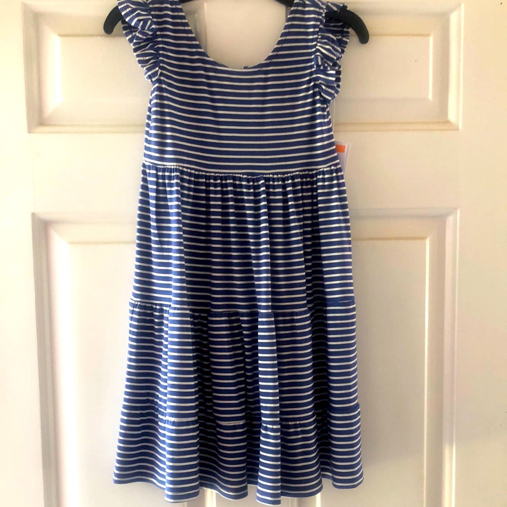 NWT! Precious, Blue & White, Bonnie Jean Dress! Size 6X!